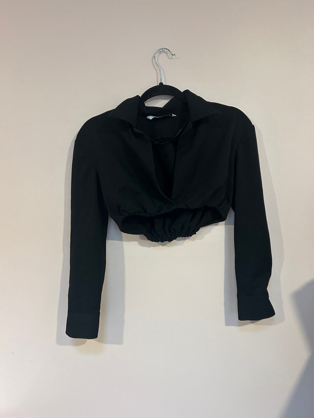 Zara Short Long Sleeve Top *S*